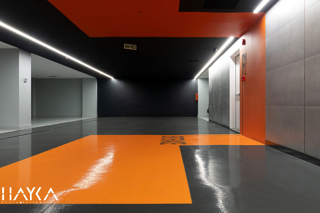 اجرا اپوکسی پارکینگ