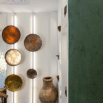 Elahiyeh Microcement Project Copper Tray Restaurant | Hayka