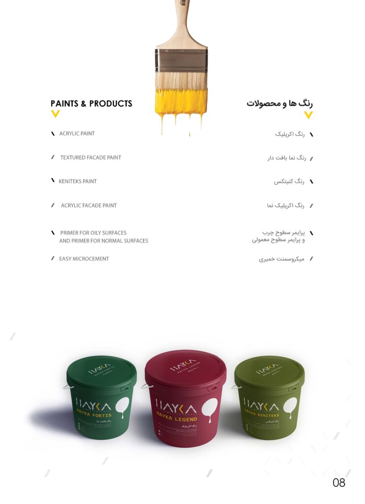 کاتالوگ جامع شرکت هایکا