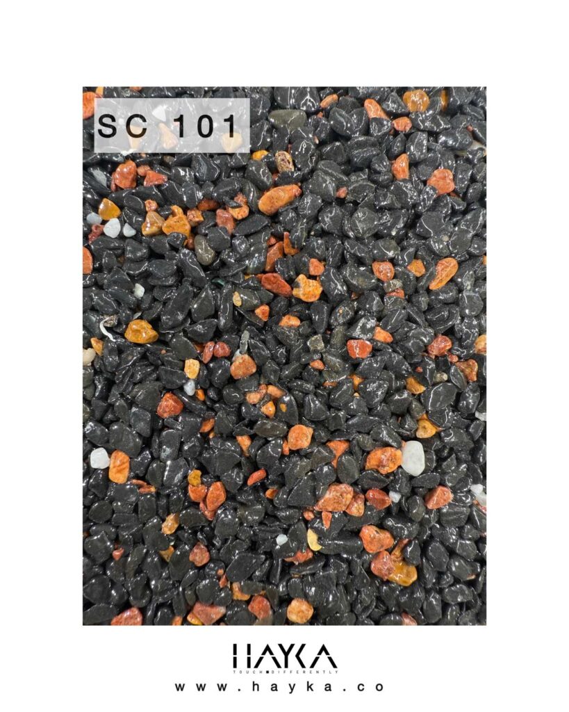 تکسچر و رنگ استون کارپت هایکا