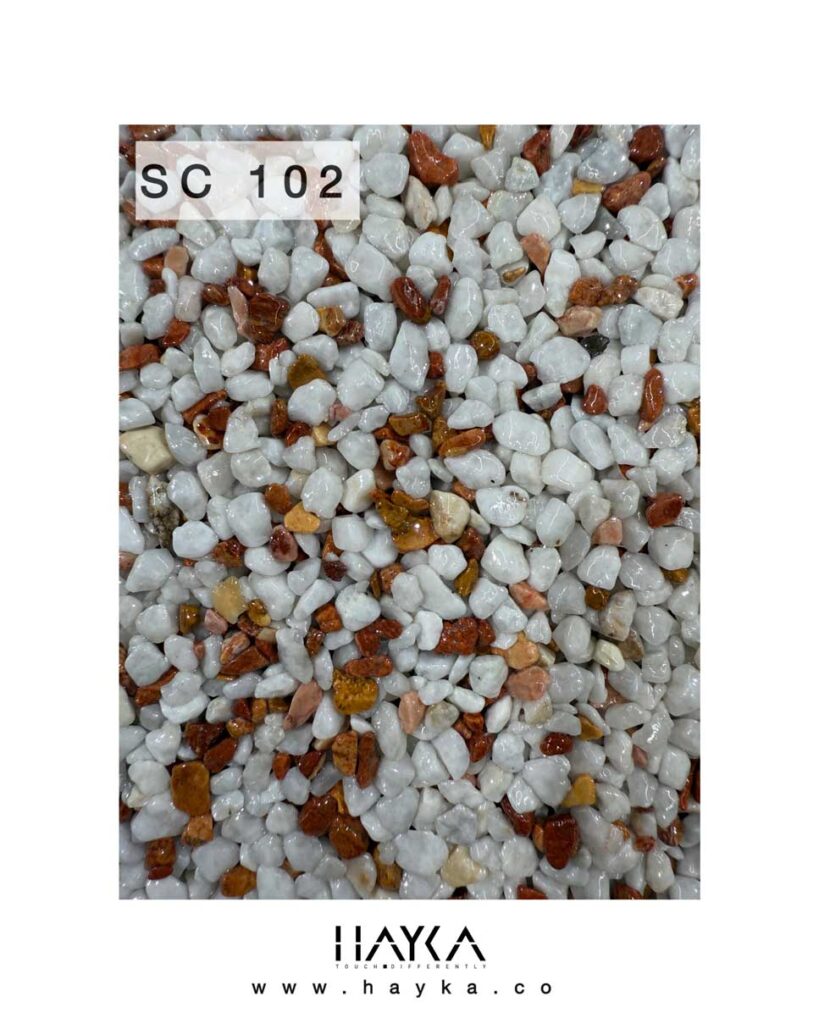 تکسچر و رنگ استون کارپت هایکا