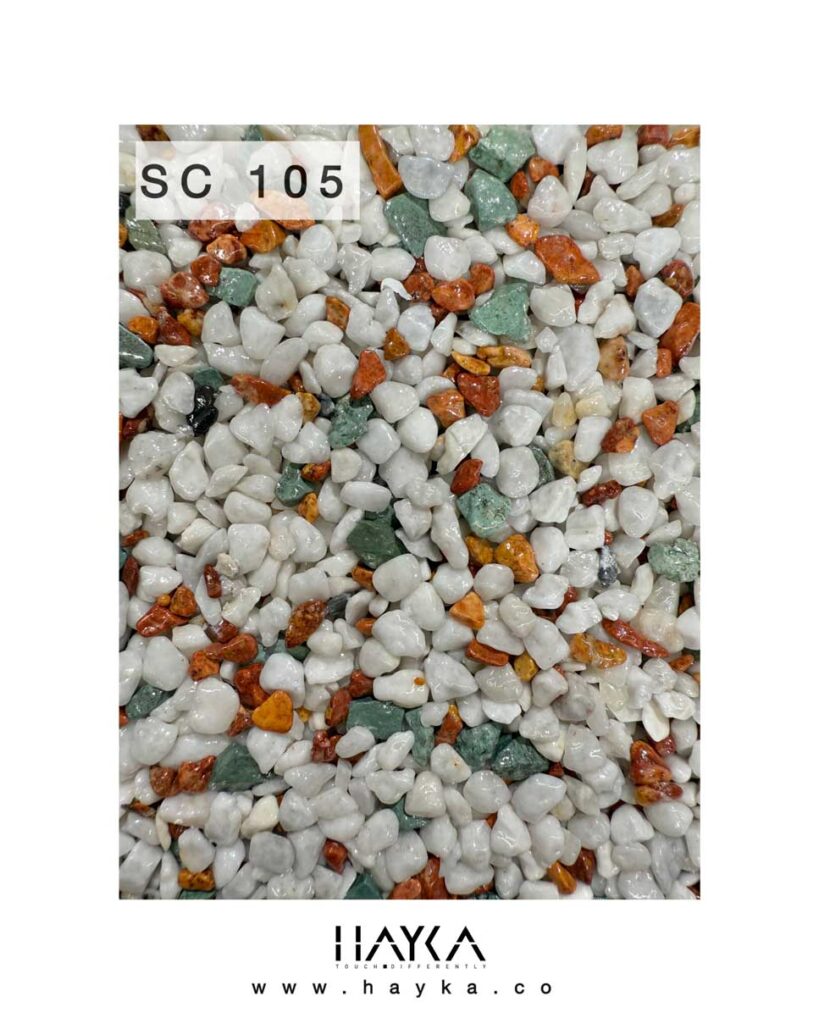 تکسچر و رنگ استون کارپت هایکا