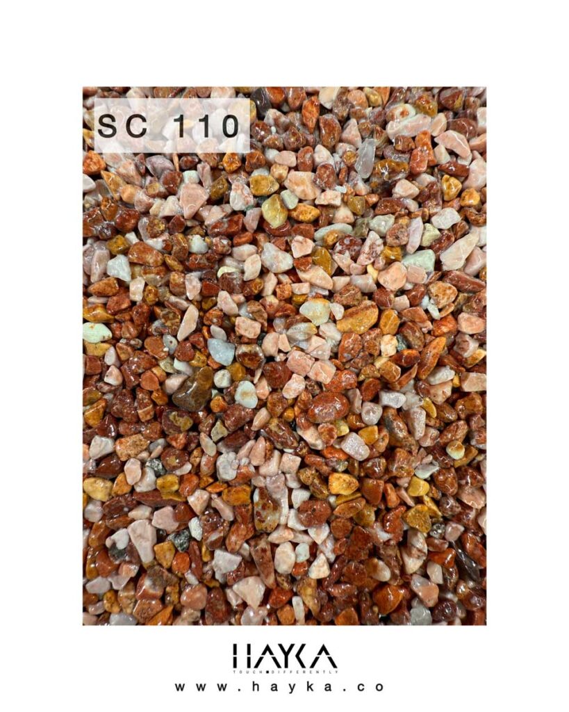 تکسچر و رنگ استون کارپت هایکا