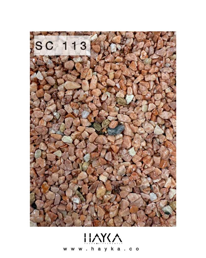 تکسچر و رنگ استون کارپت هایکا