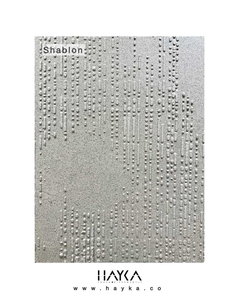 تکسچر و رنگ میکروسمنت هایکا