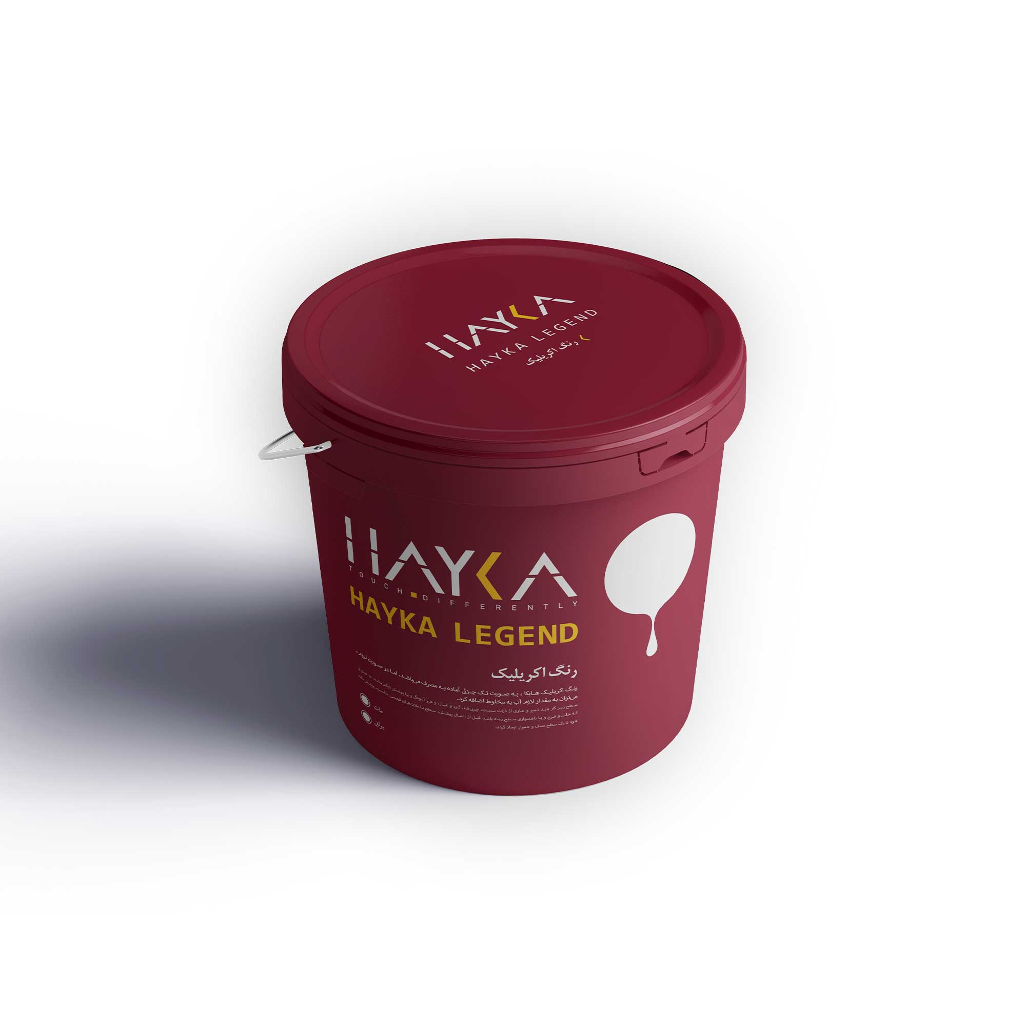 رنگ آکریلیک داخلی هایکا هایکا رنگ اکریلیک داخلی