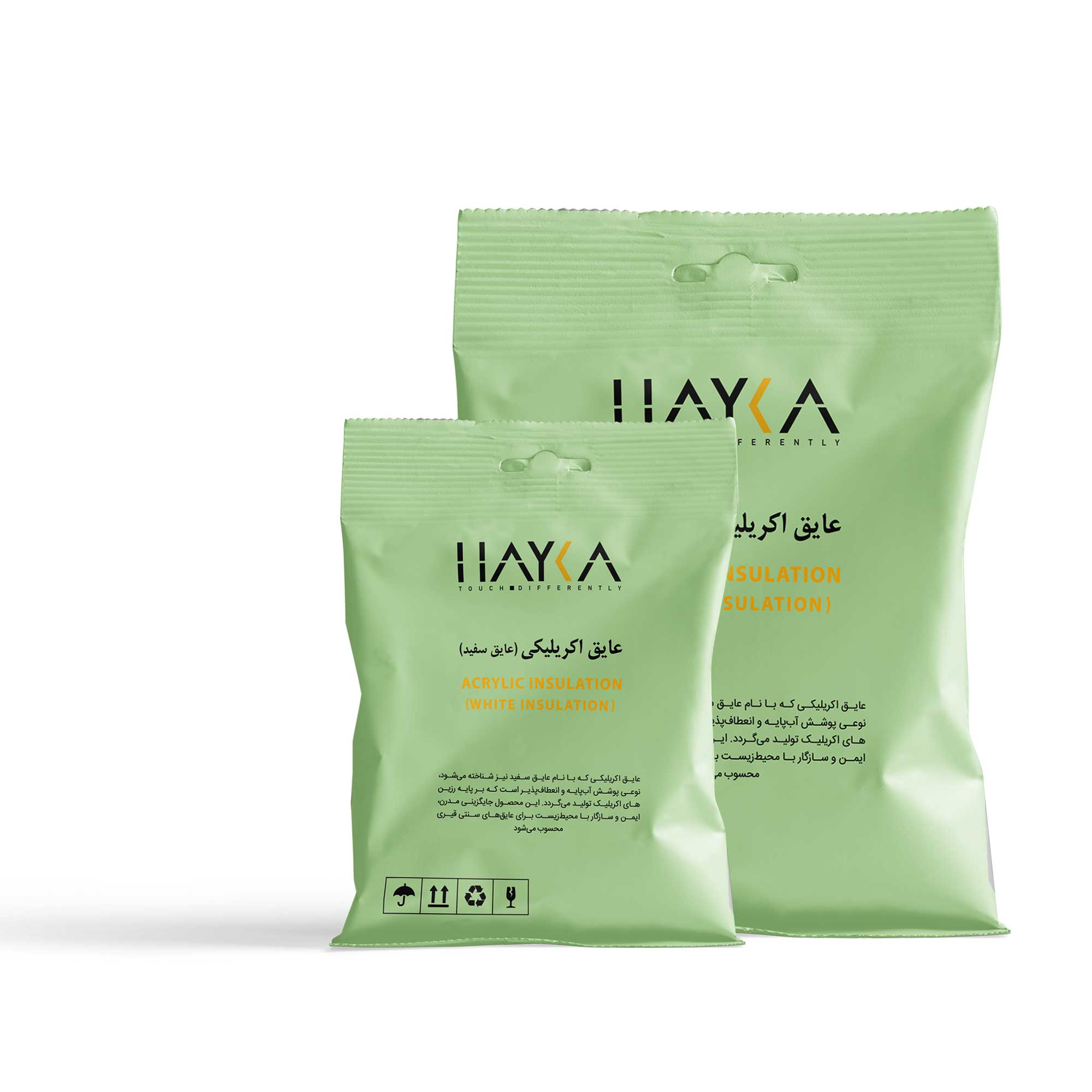 عایق آکریلیکی (عایق سفید) هایکا هایکا عایق اکریلیکی (سفید)