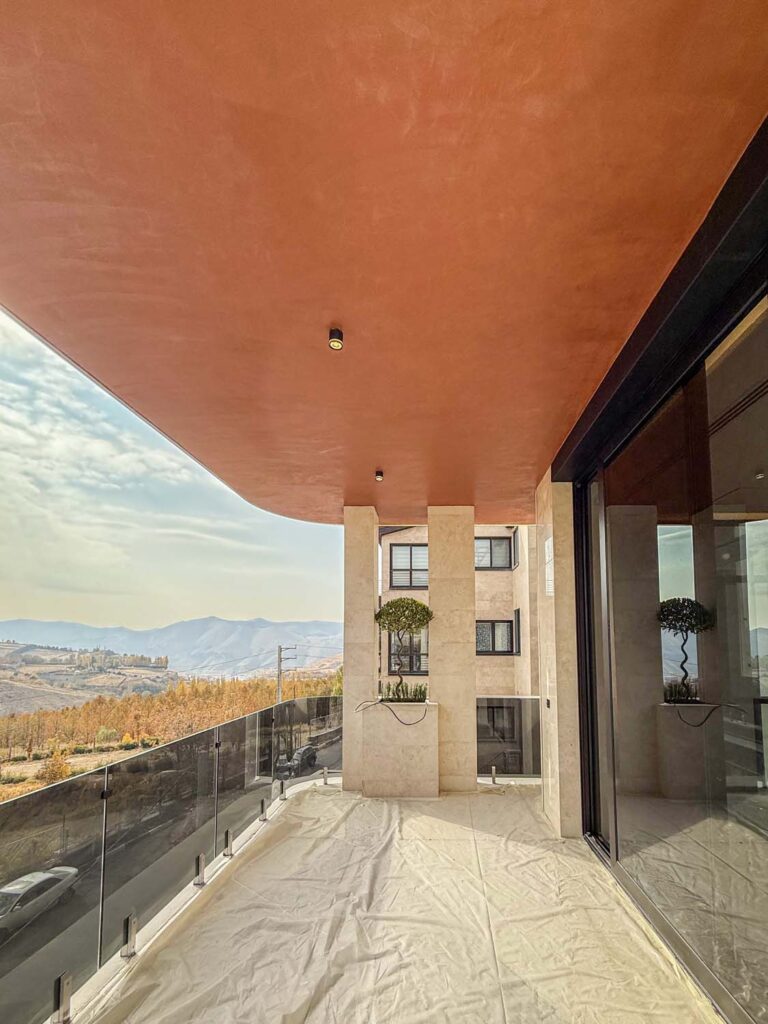 پروژه میکروسمنت متال ویلای لواسان شرکت هاوین کهن هایکا